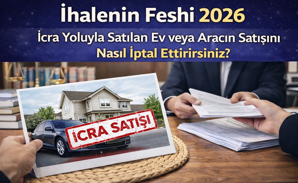 İhalenin Feshi 2026: İcra Yoluyla Satılan Ev veya Aracın Satışını Nasıl İptal Ettirirsiniz?