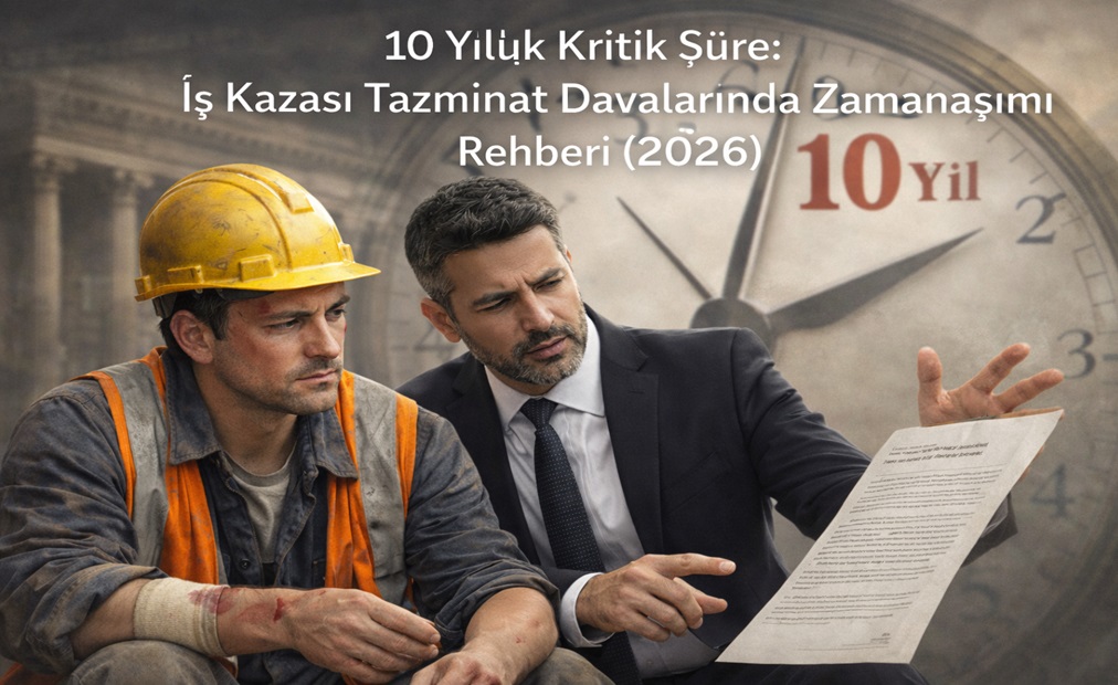 10 Yıllık Kritik Süre: İş Kazası Tazminat Davalarında Zamanaşımı Rehberi (2026)