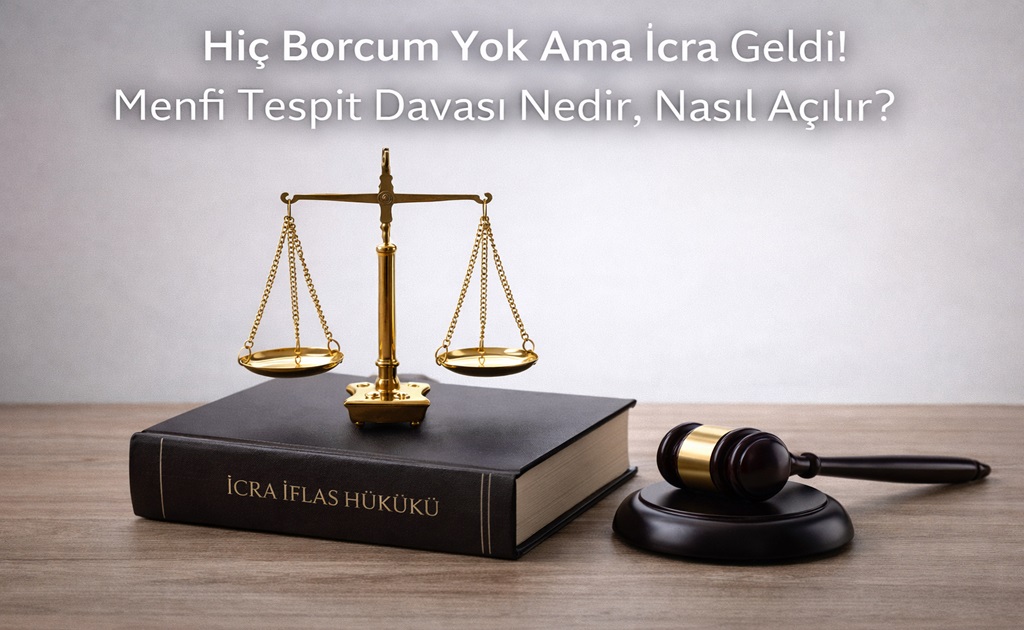Hiç Borcum Yok Ama İcra Geldi! Menfi Tespit Davası Nedir, Nasıl Açılır 2026?