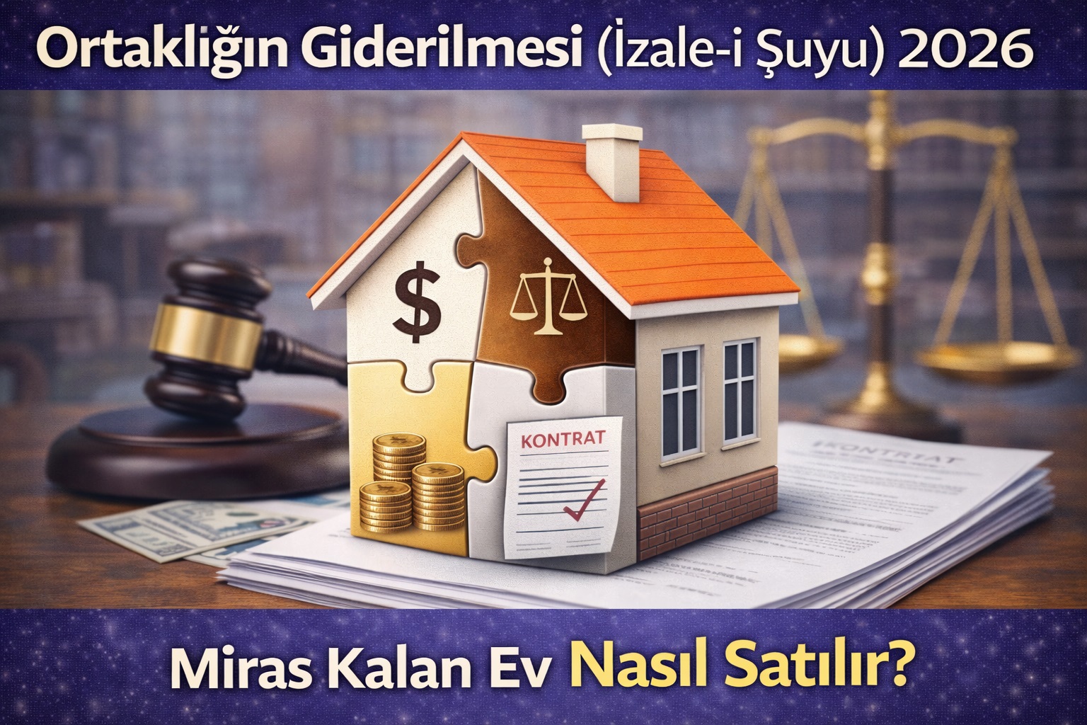 Ortaklığın Giderilmesi (İzale-i Şuyu) 2026: Miras Kalan Ev Nasıl Satılır?