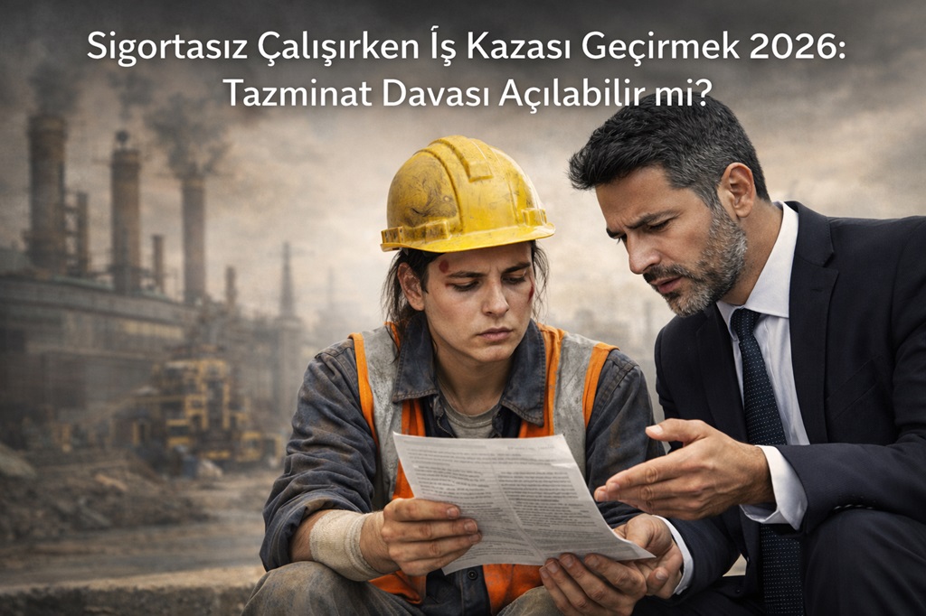Sigortasız Çalışırken İş Kazası Geçirmek 2026: Tazminat Davası Açılabilir mi?