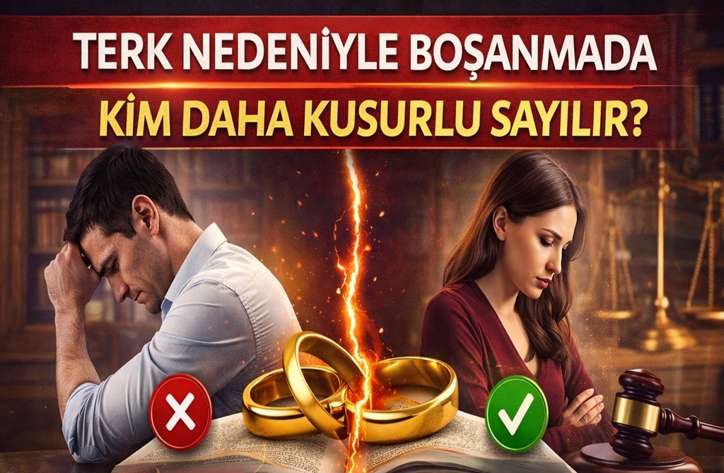 Terk Nedeniyle Boşanmada Kim Daha Kusurlu Sayılır?