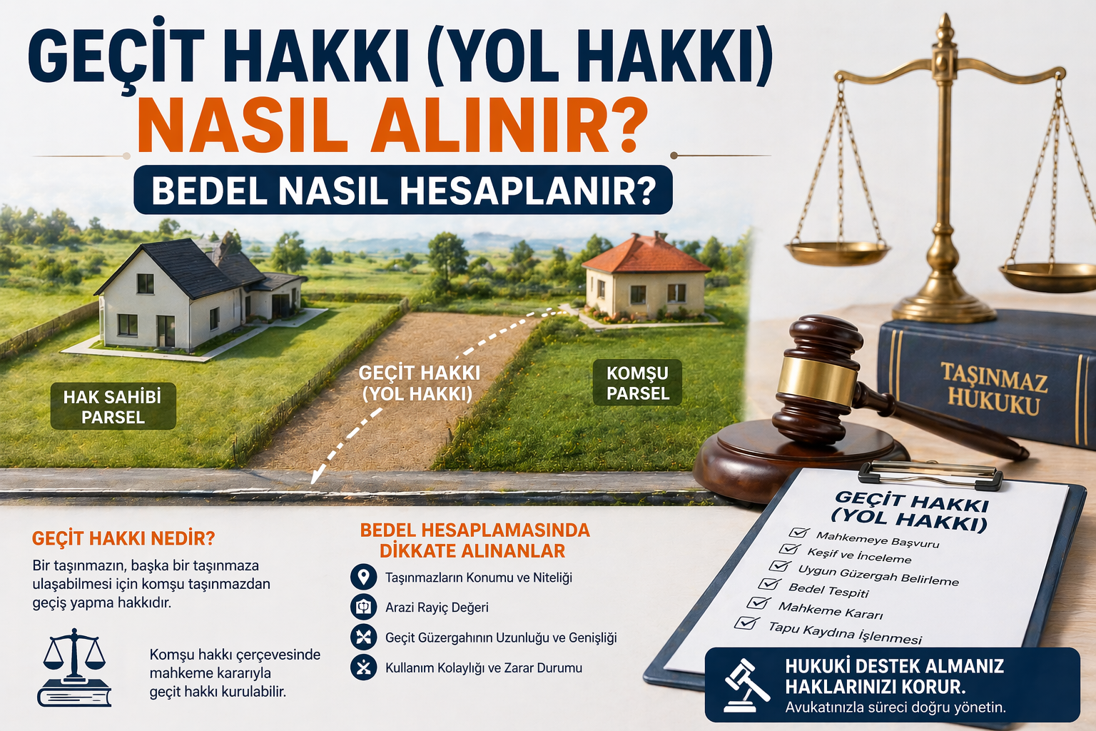 Geçit Hakkı (Yol Hakkı) Nasıl Alınır?