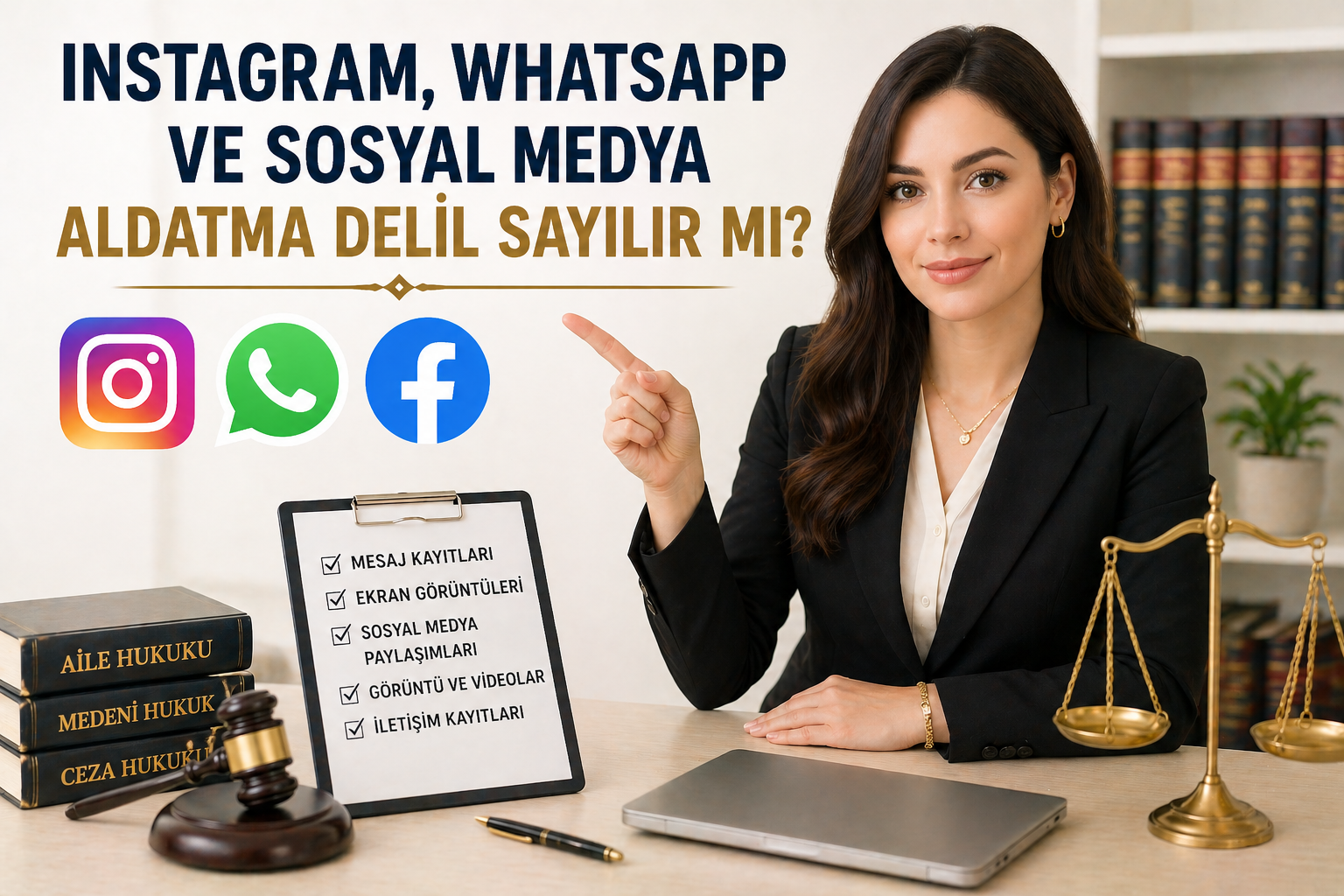 Instagram, WhatsApp ve Sosyal Medya Aldatma Delil Sayılır mı?