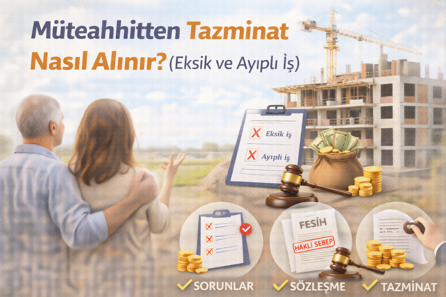 Müteahhitten Tazminat Nasıl Alınır?