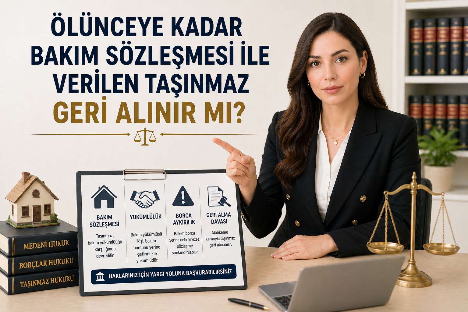 Ölünceye Kadar Bakım Sözleşmesi ile Verilen Taşınmaz Geri Alınır mı?