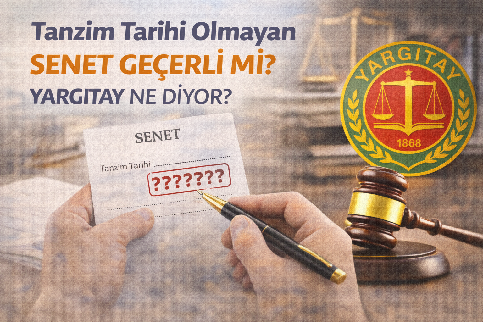 Tanzim Tarihi Olmayan Senet Geçerli mi? Yargıtay Ne Diyor?