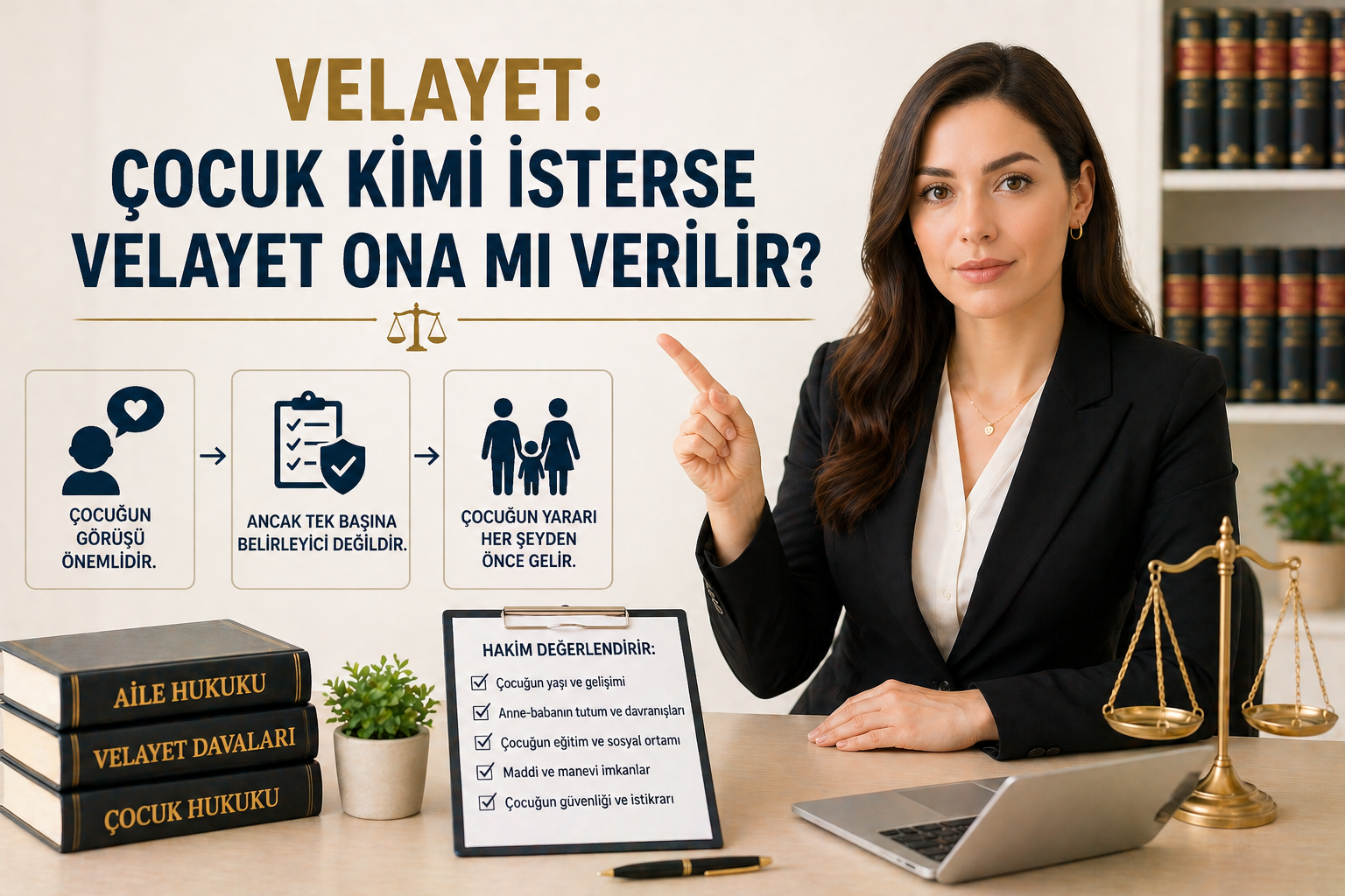 Velayet: Çocuk kimi isterse velayet ona mı verilir?