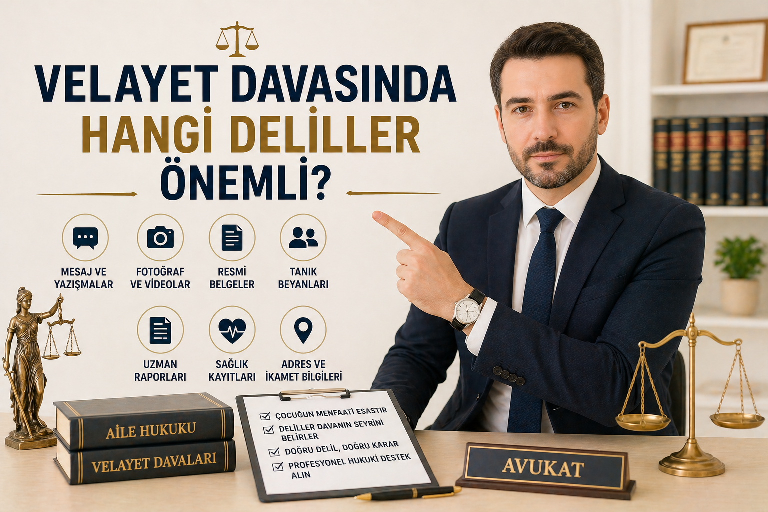 Velayet Davasında Hangi Deliller Önemli?
