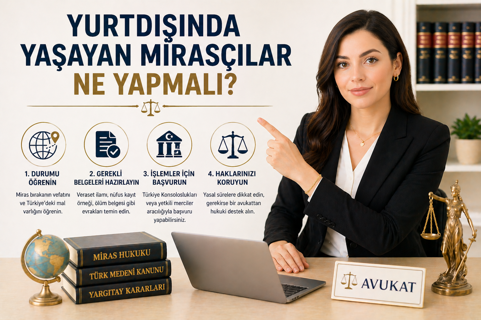 Yurtdışında Yaşayan Mirasçılar Ne Yapmalı?