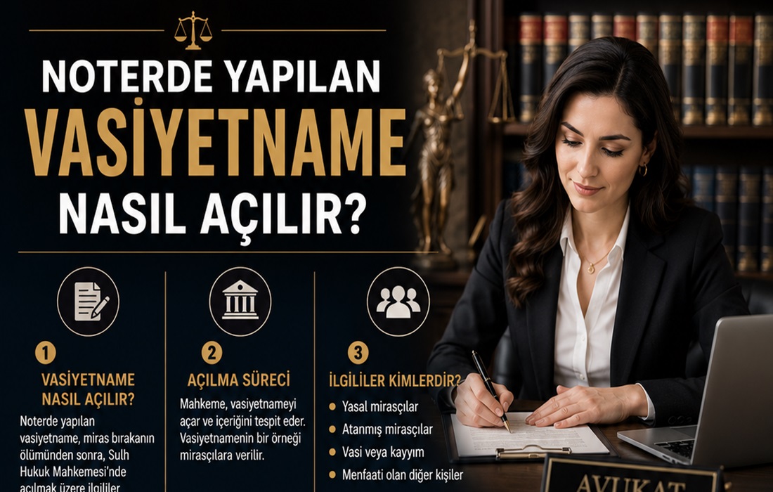 Noterde Yapılan Vasiyetname Nasıl Açılır?